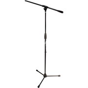 Ultimate Support PRO-T-F стойка микрофонная "журавль" на треноге, высота 106-160см, вес 4кг, резьба 5/8",  черная