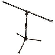 Ultimate Support PRO-T-SHORT-F стойка микрофонная низкая &quot;журавль&quot; на треноге, фиксированная длина стрелы, высота 49-76см, черная