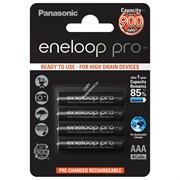 Panasonic Eneloop Pro AAA 900 4BP (BK-4HCDE/4BE)