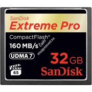 Sandisk Extreme Pro CompactFlash 32Gb (160/150 Mb/s)