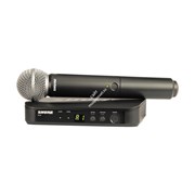 SHURE BLX24E/SM58 M17 662-686 MHz радиосистема вокальная с капсюлем динамического микрофона SM58