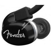 FENDER CXA1 IE - MIC/3-BUTTON - BLACK Внутриканальные наушники с гарнитурой. 8,5мм драйвер. iOS/Android. Цвет - черный
