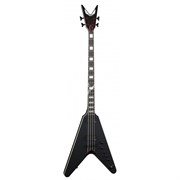 DEAN VB STH BKS V - бас-гитара, тип "Стрела", активные датчики EMG, 22 лада, цвет черный атлас