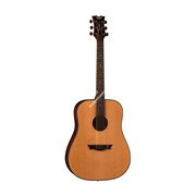 DEAN AX D GN - акустическая гитара, дредноут, 25 1/2", цвет натуральный глянцевый