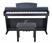 Artesia DP-7 Black Satin Цифровое фортепиано с банкеткой, 88 динамических молоточковых взвешенных кл