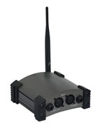 VOLTA AIR TПередатчик системы беспроводной передачи аудиосигнала двухканальный (стерео). Частота передачи 2.4 гГц (WiFi). Питание 9 В, 500мА (в комплекте с блоком питания).