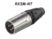 ROXTONE RX3M-NT Разъем cannon кабельный 1шт., папа 3-х контактный, цвет: серебро, каждый разьем в блистере, 400шт. в коробке размером 46x33x30см в которой 20 упаковок по 20 коннекторо в индивидуальном блистере)