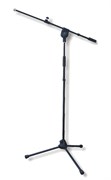 ROXTONE MS019T Black Микрофонная стойка, "журавль" 105-175см, с телескопической стрелой 55-78см, Вес: 2,3кг., Цвет: Матовый черный, поставляется в коробке 6шт: 30x22x99см
