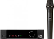 AKG DMS100 Vocal Set цифровая радиосистема с ручным передатчиком с динамическим капсюлем P5, диапазон 2,4ГГц, 4 канала, покрытие до 30 метров, частотный диапазон 20Гц - 20кГц, Динамический диапазон 116дБ