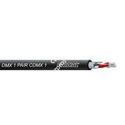 Cordial CDMX 1 цифровой кабель, 1 пара, 0,22 мм2, 4,5 мм, черный