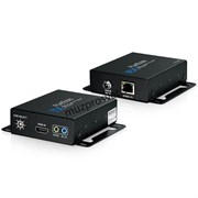 Комплект приемника и передатчика PureTools PT-E-HD10 HDMI и двунаправленного IR сигнала по витой паре на расстояние до 60м