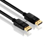 PureInstall высокоскоростной (17.28 Gbps) профессиональный DP-DP кабель с поддержкой 4K (60Hz 4:4:4) - 5,00 м