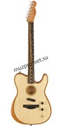 FENDER ACOUSTASONIC TELE NAT W/ BAG электроакустическая гитара, цвет натуральный, в комплекте чехол