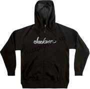 JACKSON LOGO HOODIE GRY S толстовка на молнии, цвет серый, размер S