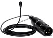 SHURE TL47B/O-XLR-A Петличный всенаправленный мирофон TwinPlex,, естественная передача звука, низкая чувствительность, кабель 1.