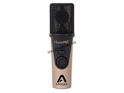 Apogee HypeMiC USB микрофон конденсаторный с аналоговым компрессором студийного качества, переключаемым в речевой и вокальный режимы. Создает записи эфирного качества &quot;на ходу&quot;. Кардиоидный, поддержка форматов до 24/96, мониторный выход на наушники. совме