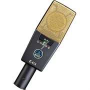 AKG C414XLII микрофон конденсаторный оптимизированный для озвучивания и записи вокала (поп-фильтр PF80 в комплекте)