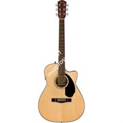 FENDER CC-60SCE NAT электроакустическая гитара, топ - массив ели, цвет натуральный