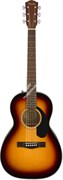 FENDER CP-60S 3TS Акустическая гитара парлор, топ массив ели, цвет 3 цв. санберст