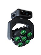 AlienPix-RS
                Прожектор AlienPix-RS
Прожектор полного вращения типа LED beam на 6 лучей, источник света - 6 х 35 Вт RGBW светодиодов, 6 х 94 мм PMMA линз типа коллиматор, световой поток до 6000 люмен, угол лучей 3,5°, угол поворота не ограни