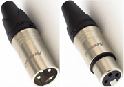 Anzhee XLR SILVER 3 – х контактный кабельный разъем типа XLR мама