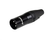 Anzhee XLR-M Black. 3 – х контактный кабельный разъем типа XLR "папа"
