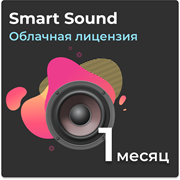 Smart Sound Воспроизведение аудио и управления фоновыми звуками.  Подписка на 1 месяц