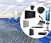 Комплект аудио видео оборудования для многофункционального зала трансформера на 420 мест.
