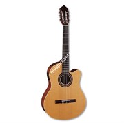 SAMICK CN2CE/N - классическая гитара с подключением, с вырезом, 4/4, ель, цвет натуральный
