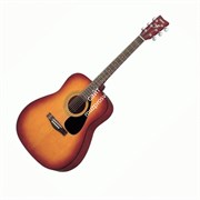 Yamaha F310CS - акустическая гитара формы дредноут, дека ель,  гриф - нато, цвет вишнёвый санбёрст
