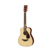 YAMAHA JR2S N - акустическая гитара 3/4 формы дредноут уменьшенного размера с чехлом, цвет натуральн