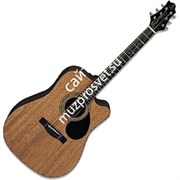 GREG BENNETT D1CE/N - электроакустическая гитара, с вырезом, нато, актив. EQ, цвет натуральный