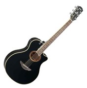 Yamaha APX700II BLACK - акустическая гитара со звукоснимателем, цвет черный