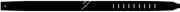 Perri&#39;s P25XXL-300 Black - Кожаный ремень (2,5&quot;) для гитары длиной 67&quot; (чёрный)