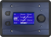 BSS BLU10 BLU синий настенный сенсорный программируемый контроллер. Контроль и питание - PS48POE (Ethernet) или 999-PSU (24VDC)