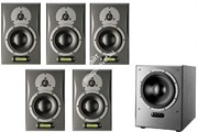 Dynaudio AIR6  D6 комплект 5.1 включает 5 мониторов AIR6 7"(Master D6 3шт + Slave 2шт), сабвуфер AIR Base-2