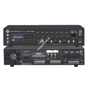 SHOW MPA-240RS - трансляц. система 240 Вт,DC24 В,25/70/100 В, MP3-плеер,4mic\line+aux, 4 зоны