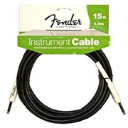 FENDER 5' INSTRUMENT CABLE BLACK инструментальный кабель, 1,5 м, цвет чёрный