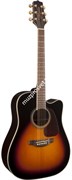 TAKAMINE G70 SERIES GD71CE-BSB электроакустическая гитара типа DREADNOUGHT CUTAWAY, цвет санберст