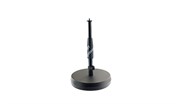 Table microphone stand - Настольная микрофонная база, цвет черный (основание из листового метала)