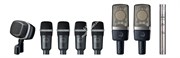 AKG Drumset Premium комплект микрофонов для ударных инструментов:  1x D12VR, 2x C214, 1x C451, 4x D40