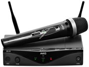 AKG WMS420 Vocal Set вокальная радиосистема Band U2 с приёмником SR420, ручной передатчик HT420 с динамическим капсюлем D5, в комплекте адаптер, 1 батарейка AA, держатель микрофона