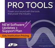 Avid Pro Tools 1-Year Software Updates + Support Plan NEW Edu Institution