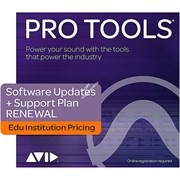 Avid Pro Tools 1-Year Software Updates + Support Plan RENEWAL Edu Institution