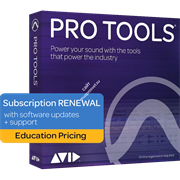 Avid Pro Tools 1-Year Subscription RENEWAL Education