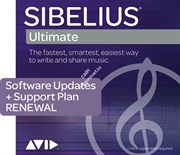 Avid Sibelius | Ultimate 1-Year Software Updates + Support Plan RENEWAL (Electronic Delivery)