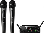 AKG WMS40 Mini2 Vocal Set BD US45A/C (660.700&amp;662.300) - вокальная радиосистема с 2-мя ручными передатчиками, капсюль D88