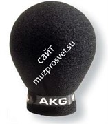 AKG W23 ветрозащита универсальная с застежкой 'кнопка', для микрофонов диаметром до 50мм.