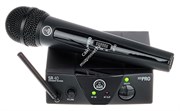 AKG WMS40 Mini Vocal Set BD US25A (537.500) вокальная радиосистема с ручным передатчиком c капсюлем D88