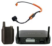 SHURE GLXD14RE/SM31 рэковая цифровая радиосистема GLXD Advanced с головным микрофоном SM31FH, 2.4 GHz